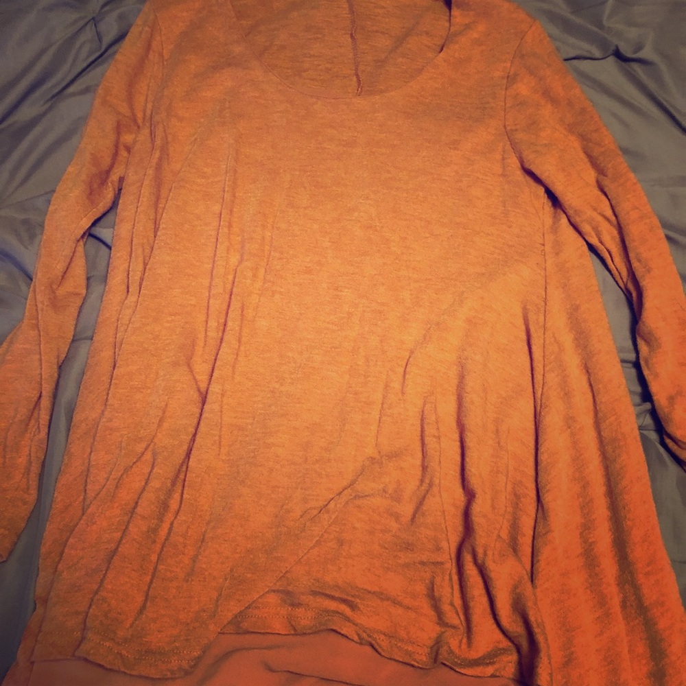 Rustic orange dress